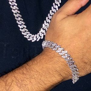 Men’s REAL DIAMOND Cuban Link Chain HUGE SALE 2ct